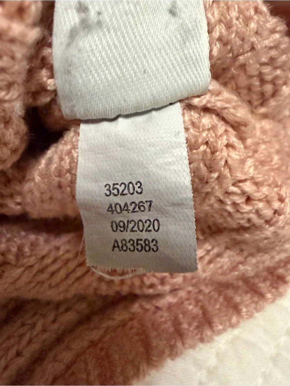 Justice Blush Pink Ribbed Turtleneck Sweater Satin Lace-Up Sleeves Size 14